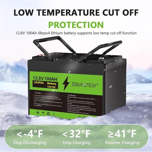 12.8v 100ah Group 24 LifePo4 بطارية مع Bluetooth ، وبطارية ليثيوم دورة عميقة ، ومدمج في 100A BMS مع حماية منخفضة الإيقاع ، ودورات كحد أقصى. in Saudi Arabia