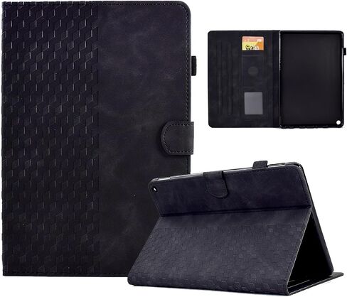 Tablet Travel متوافق مع Fire Max 11 "الذي تم إصداره في عام 2023 ، علبة جلدية متميزة مع حامل قابلة للطي وحالة واقية مع فتحة متوافقة مع البطاقة/الاستيقاظ التلقائي in Kuwait