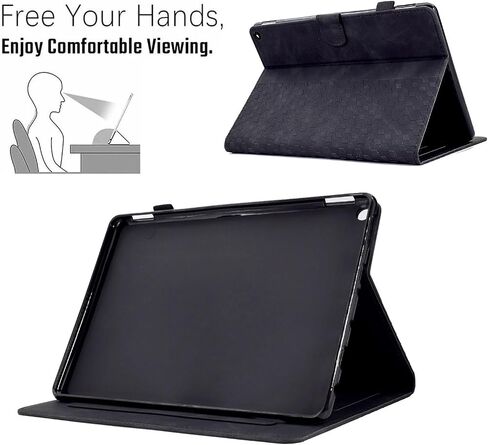 Tablet Travel متوافق مع Fire Max 11 "الذي تم إصداره في عام 2023 ، علبة جلدية متميزة مع حامل قابلة للطي وحالة واقية مع فتحة متوافقة مع البطاقة/الاستيقاظ التلقائي in Kuwait