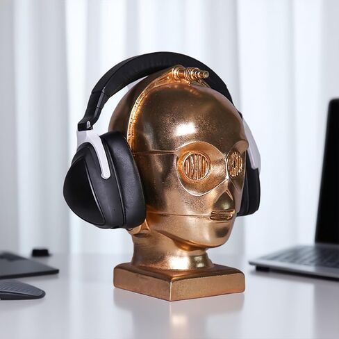 حامل سماعة سطح المكتب ، مناسب لـ Sennheiser ، Bose ، Beats ، Razer ، Airpod Max | تصميم جسر القوس | حماية الغبار والخدش | فكرة ملحق الألعاب الرجعية المألوف in Saudi Arabia