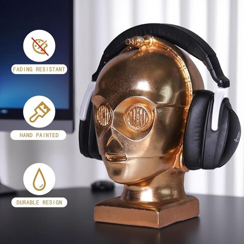 حامل سماعة سطح المكتب ، مناسب لـ Sennheiser ، Bose ، Beats ، Razer ، Airpod Max | تصميم جسر القوس | حماية الغبار والخدش | فكرة ملحق الألعاب الرجعية المألوف in Saudi Arabia