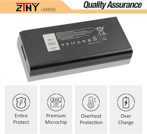 ZTHY 4XKN5 CJ2K1 X8VWF استبدال البطارية ل Dell Latitude 14 Rugged 5404 5414 E5404 Extreme 7404 7414 E7404 Series P45G P46G P46G001 P46G002 5XT3V VCWGN XRJDF XN in Kuwait