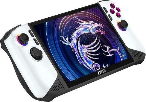 EXCaliberPC [2025] MSI Claw 8 AI+ A2VM Polar Tempest Edition-084US (Intel Core Ultra 7 258V, 32GB LPDDR5X RAM, 1TB NVMe SSD, 8" FHD+ 120Hz, Windows 11) Gaming Handheld in Kuwait