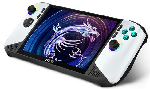 EXCaliberPC [2025] MSI Claw 8 AI+ A2VM Polar Tempest Edition-084US (Intel Core Ultra 7 258V, 32GB LPDDR5X RAM, 1TB NVMe SSD, 8" FHD+ 120Hz, Windows 11) Gaming Handheld in Kuwait