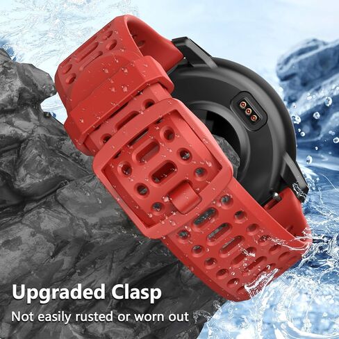 Compatible with COROS Pace 3 Watch Band, 22mm Quick Release Sports Silicone Watch Band Breathable Wristband Strap Women Men Strap for COROS APEX 2 Pro/APEX 46mm/APEX Pro in Kuwait