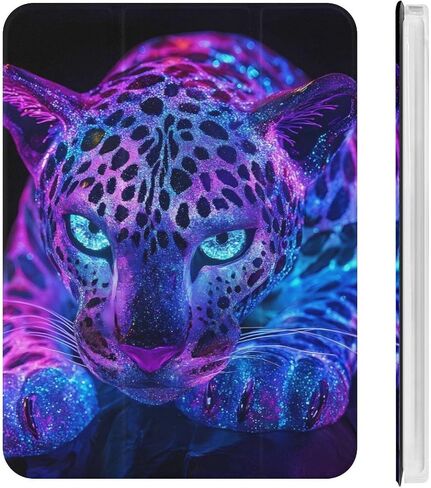 علبة النيون النيون المتوهجة الجميلة مع حامل القلم رفيع الوزن ثلاثي الأوزان متوافق مع iPad mini 4/5/6 mini4/5 （7.9in） in Kuwait