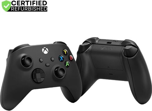 Microsoft QAT-00007 Xbox Wireless Bluetooth Controller with USB Carbon Black (Renewed) in Saudi Arabia
