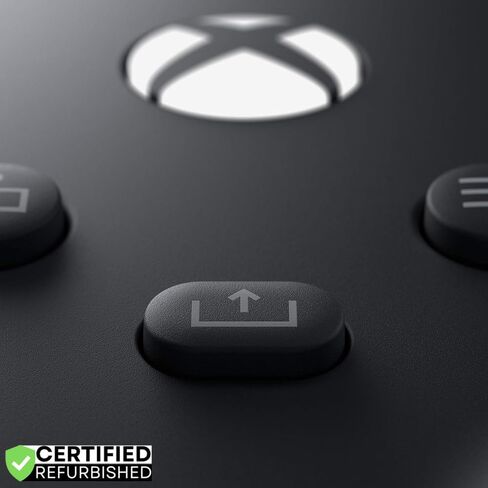 Microsoft QAT-00007 Xbox Wireless Bluetooth Controller with USB Carbon Black (Renewed) in Saudi Arabia