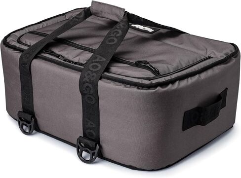 AO Coolers Stow 'n Go Canvas Soft-Sided Cooler, Low Profile and Leak Proof, Insulated for 24-Hour Cold, Hunter Green, 38-Can in Saudi Arabia