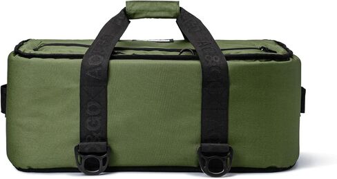 AO Coolers Stow 'n Go Canvas Soft-Sided Cooler, Low Profile and Leak Proof, Insulated for 24-Hour Cold, Hunter Green, 38-Can in Saudi Arabia