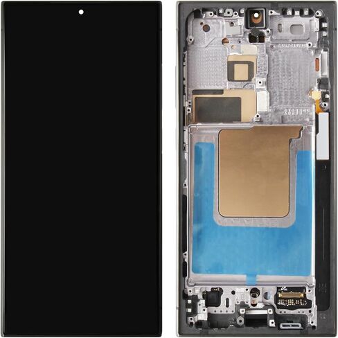 [for US Version] Screen Replacement for Samsung Galaxy S24 Ultra SM-S928B SM-S928U SM-S928A LCD Display Touch Digitizer Assembly(Black with Frame,Support Fingerprint) in Saudi Arabia