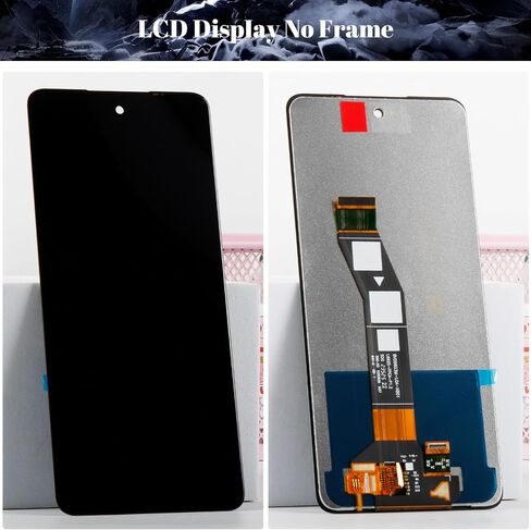 لاستبدال شاشة Motorola Moto E14 لشاشة Moto E14 LCD لشاشة Moto E14 Digitizer Touch Screen Assembly مجموعات 6.56 بوصة (أسود) in Saudi Arabia