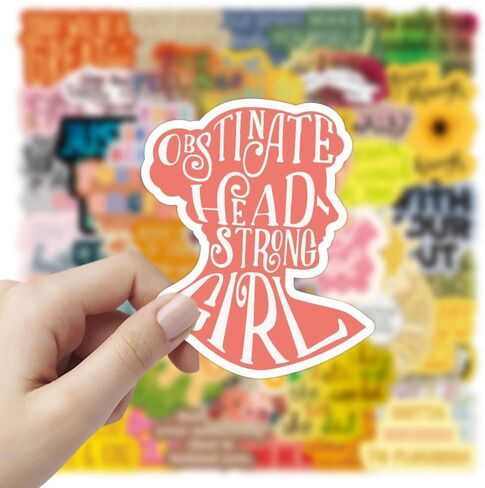 100 PCS ملصق تحفيزي ، ملصقات كلمات ملهمة للطلاب للطلاب البالغين المراهقين تأكيد ملصقات مكافأة مقاومة للماء لزجاجات المياه مجلة الكمبيوتر المحمول (النمط A -100 PCS) in Kuwait