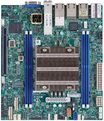 Supermicro MBD-X12SDV-8C-SPT8F-O Micro-ATX Server Processor D-2733NT Processor in Saudi Arabia