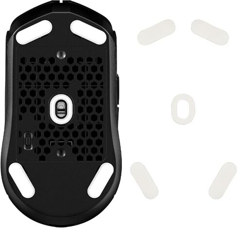 kwmobile Mouse Feet Replacement Compatible with Kingston Pulsefire Haste 2 Computer Mouse Skates Sticker - White in Saudi Arabia