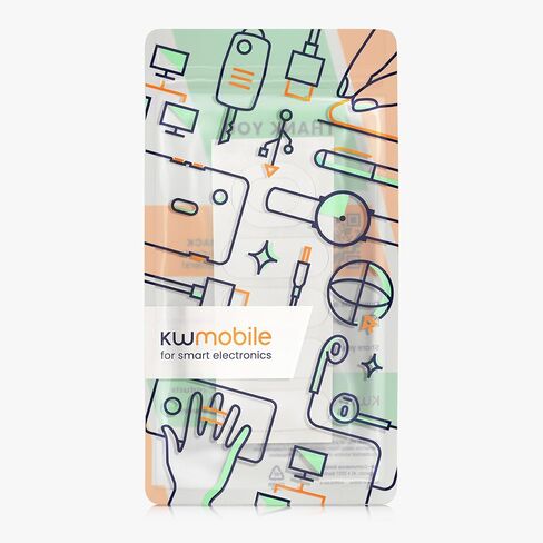 kwmobile Mouse Feet Replacement Compatible with Kingston Pulsefire Haste 2 Computer Mouse Skates Sticker - White in Saudi Arabia