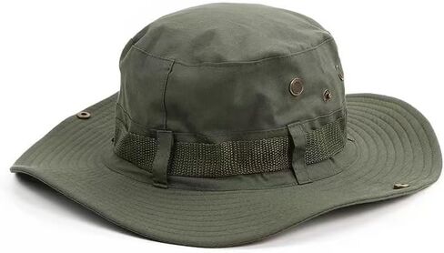 Unisex Wide Brim Sun Hat UPF 50+ Bucket Hat Hiking Fishing Outdoor Summer Safari UV Protection Hat Gray in Saudi Arabia