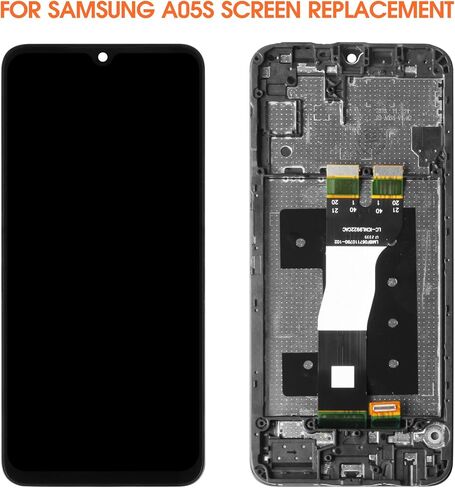 لاستبدال شاشة Samsung Galaxy A05S لـ Samsung A05S LCD Display SM-A057F ، A057M LCD Aigitizer Touch Screen Assembly Part مع إطار in Kuwait