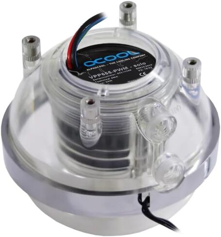 Alphacool Eisball RGB - خزان الأكريل مع مضخة D5 VPP655 PWM in Saudi Arabia