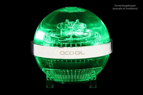 Alphacool Eisball RGB - خزان الأكريل مع مضخة D5 VPP655 PWM in Saudi Arabia
