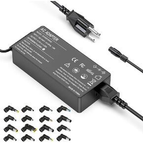 90W شاحن كمبيوتر محمول عالمي مع 16 نصيحة متوافقة مع HP Le Novo Dell Asus Acer Toshiba IBM Gateway Notebook in Kuwait