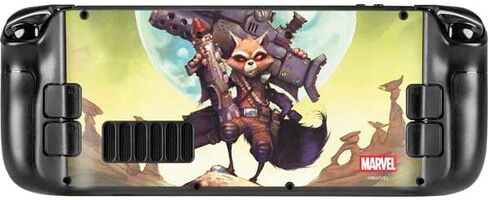 Skinit Skinit Gaming Gaming Skin متوافق مع Deck Steam Gaming Gaming Computer OLED - Marvel Rocket Rocket Rocket Rocket Design in Saudi Arabia