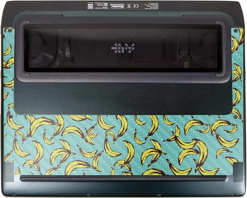 Carbon Fiber Laptop Skin Compatible with Alienware 16 Area-51 (2025) - Bananas - Premium 3M Vinyl Protective Wrap Decal Cover - Easy to Apply | Crafted in The USA by MightySkins in Saudi Arabia