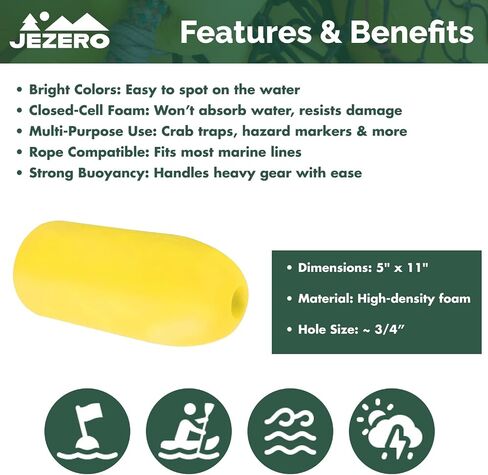 Jezero 5x11-Inch Float in Saudi Arabia
