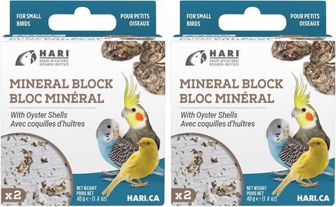Mineral Block for Birds with Dried Apples, Calcium Supplement Bird Treat in Kuwait