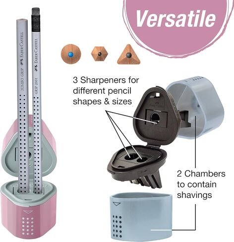 فابر-كاستل مبراة اقلام رصاص يدوية FC770307، بلاك بيري in Kuwait