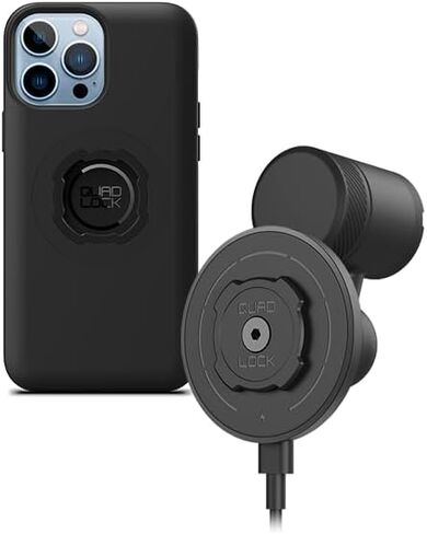 طقم حامل الهاتف الرباعي لقفل Vent Vent مع MAG Wireless Charging V2 و Mag Phone Case لـ iPhone 16 Pro Max in Kuwait