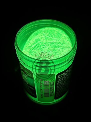 Pro-Tec Super Glow Powder Paint for fishing Lures and Jigs Powder Coating for Jig Head, Super Glow High Gloss Finish,Easy-to-Use Fishing Lure Paint 2 Ounce(Pro-Tec Super Glow White 2 oz) in Kuwait