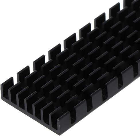 ل M.2 محرك الأقراص الصلبة ترسخ رفيعة برودة ألومنيوم النقي النقي لبرودة M2 NVME 2280 PCIE SSD 70X22X6M محمول مبرد وحدة المعالجة المركزية التبريد بمنفرة السفرة in Kuwait