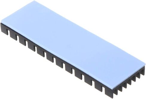 ل M.2 محرك الأقراص الصلبة ترسخ رفيعة برودة ألومنيوم النقي النقي لبرودة M2 NVME 2280 PCIE SSD 70X22X6M محمول مبرد وحدة المعالجة المركزية التبريد بمنفرة السفرة in Kuwait