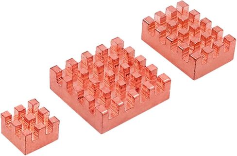وسادة الحرارة الحرارية النحاسية الرادياتير ل RV2 الموصلية الحرارية المتفوقة 3pcs لوحة حرارة الكمبيوتر الفردية in Kuwait