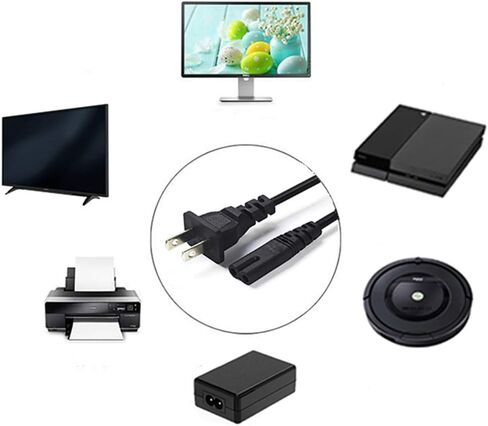 كابل سلك سلك الطاقة 5FT/1.5M UL من Sony Slim Edition PlayStation 3 PS3 in Saudi Arabia