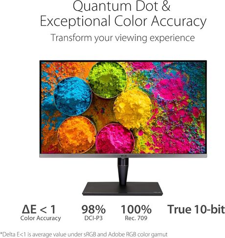 ASUS ProArt Display 32" 4K HDR Professional Monitor (PA32UCG-K) - UHD (3840 x 2160), Mini-LED IPS, Dolby Vision, 1600nits, 120Hz (Renewed) in Saudi Arabia