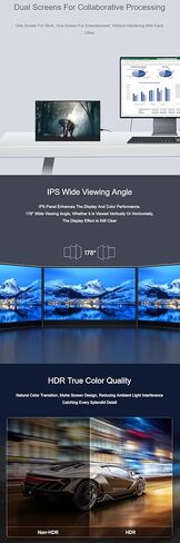 حالة الحماية المغناطيسية لشاشة FHD 15.6inch لدينا (C) ، Cover Cover Stand 15.6inch FHD Monitor (C) in Kuwait