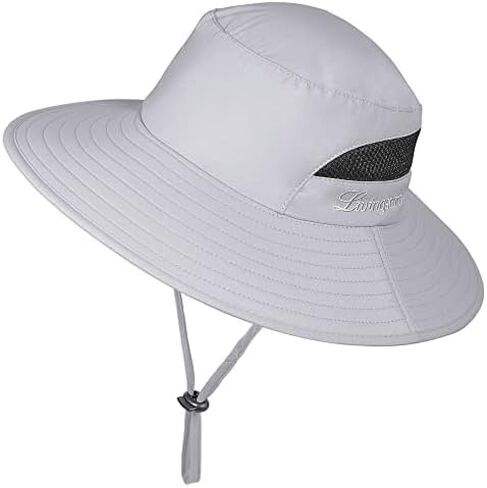Livingston Sun Hats for Men Wide Brim Bucket Hat for Fishing Hiking Garden Safari Camping in Kuwait