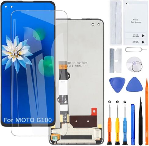 شاشة العرض لـ Moto G100 XT2125 XT2125-4 LCD Screen Assembly مع مجموعة in Kuwait