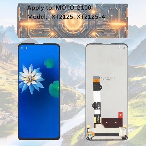 شاشة العرض لـ Moto G100 XT2125 XT2125-4 LCD Screen Assembly مع مجموعة in Kuwait