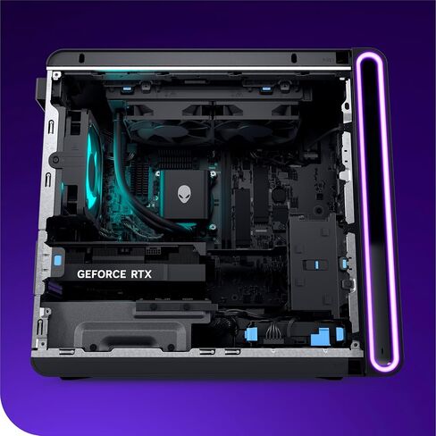 Alienware Aurora R16 كمبيوتر سطح المكتب للألعاب • Nvidia Geforce RTX 5080 16GB GDDR7 • Intel Ultra 9 285K (24-Core) • NPU AI in Kuwait