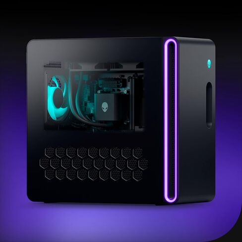 Alienware Aurora R16 كمبيوتر سطح المكتب للألعاب • Nvidia Geforce RTX 5080 16GB GDDR7 • Intel Ultra 9 285K (24-Core) • NPU AI in Kuwait