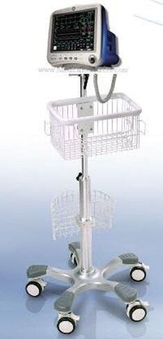 Rolling Stand for GE Dash 4000/3000 Minotor ، اختيار قاعدة مقعر أو محدب (قاعدة مقعرة) in Saudi Arabia