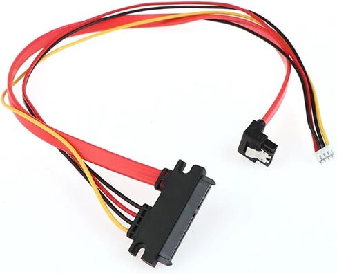 2-in-1 7pin بيانات SATA + 2.0 مم 4PIN POWER 7 + 15 PIN 22P SATA CONSING CD/DVD HD DISK DISK Cable 20/40 سم (20 سم) in Saudi Arabia