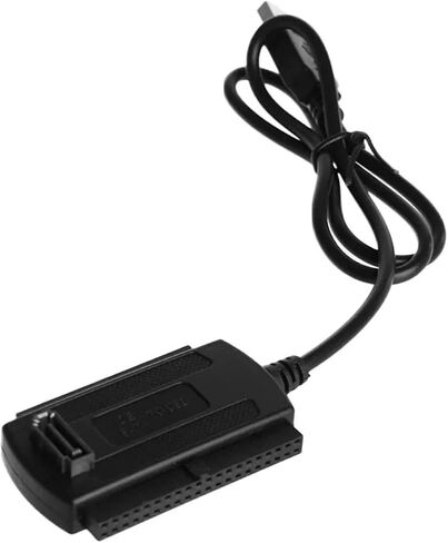 USB 2.0 to IDE 2.5" 3.5" Hard Disk HDD Converter Adapter Cord Support 480Mbps High Speed 96BA in Saudi Arabia