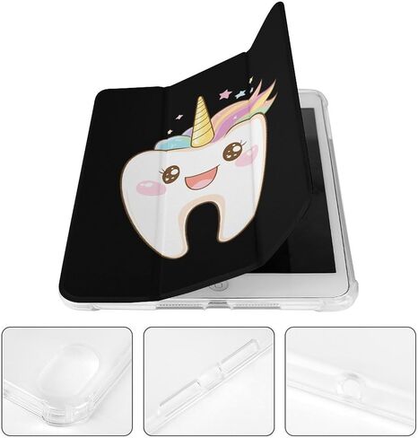 حالة حامية أسنان لطيف مع حامل القلم رفيع الوزن ثلاثي الأوزان متوافق مع iPad mini 4/5/6 mini6 （8.3in） in Kuwait