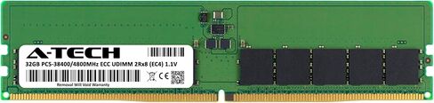 A-Tech 32GB RAM استبدال MICRON MTC20C2085S1EC48BA1 | DDR5 4800MHz PC5-38400E EC4 UDIMM 2RX8 1.1V 288-PIN ECC MEMORY DESIMERNY (MTC20C2085S1EC48BA1-ATC) in Saudi Arabia