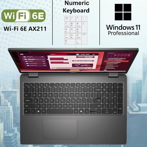 Dell Latitude 3550 Business Laptop Computer, 32GB DDR5 RAM, 1TB PCIe SSD, 13th Gen Intel 10-Core i5-1335U (Beat i7-1255U), 15.6" FHD, WiFi 6E, Bluetooth 5.3, USB4 Type-C, Windows 11 Pro(Renewed) in Saudi Arabia