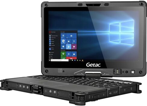 Getac V110 G6 Fully Rugged Laptop, i5-10210U up to 4.2GHz, 11.6 inch FHD Touch Screen, Sunlight Readable, 16GB, 512GB SSD, Webcam, Windows 11 Pro (Renewed) in Saudi Arabia